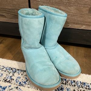 Sky Blue Classic Short Ugg Boots